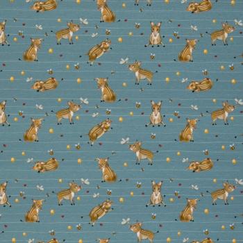 Baumwolljersey Swafing  LATHI WILDSCHWEIN